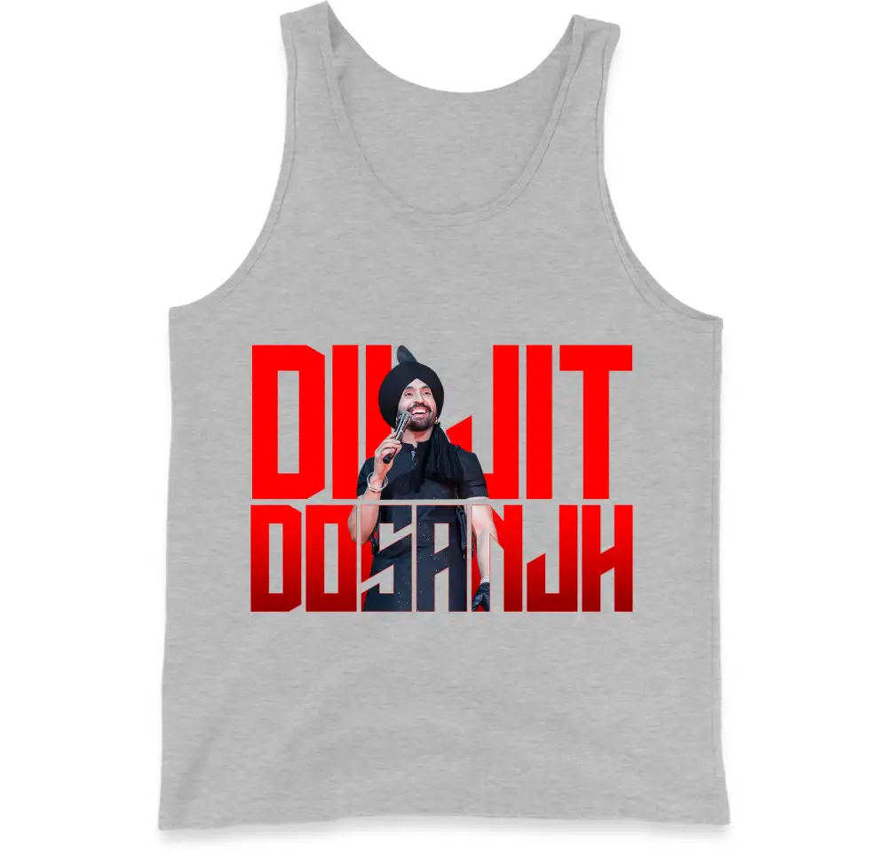 Natural Casual Artwork Printed Tank Top