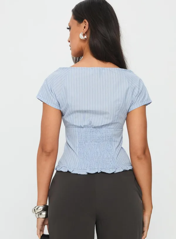 Ruffle Detail Women's Blouse