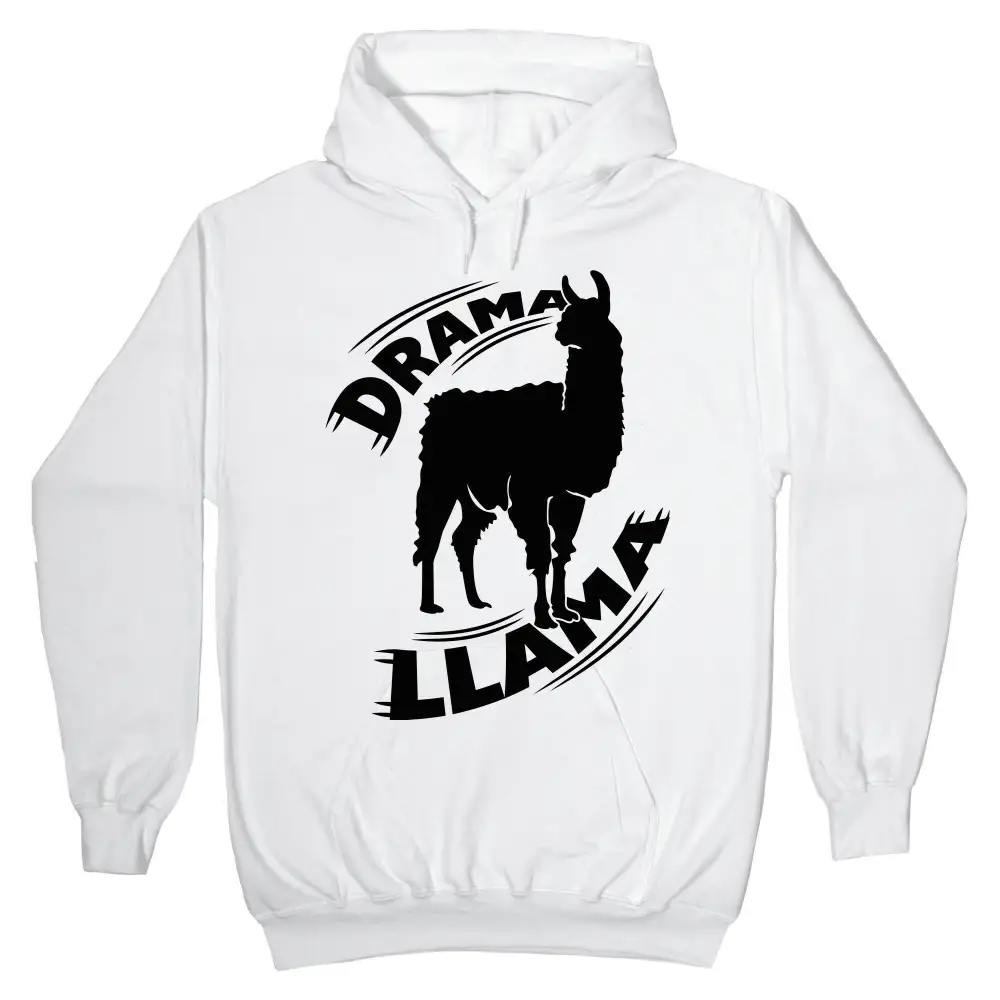 Tidy Llama Pullover Hoodie