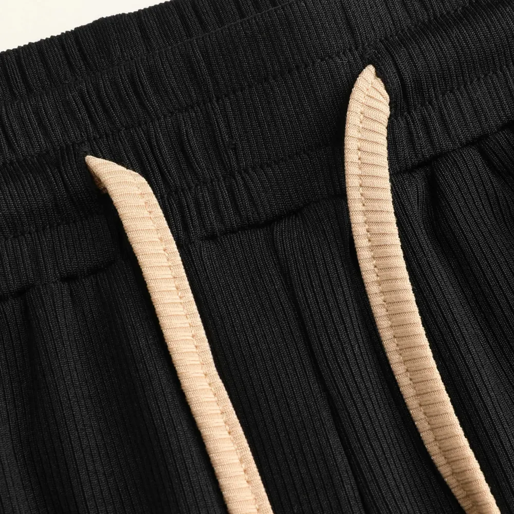 Women's Casual Tank Top & Elastic Waist Pants Set