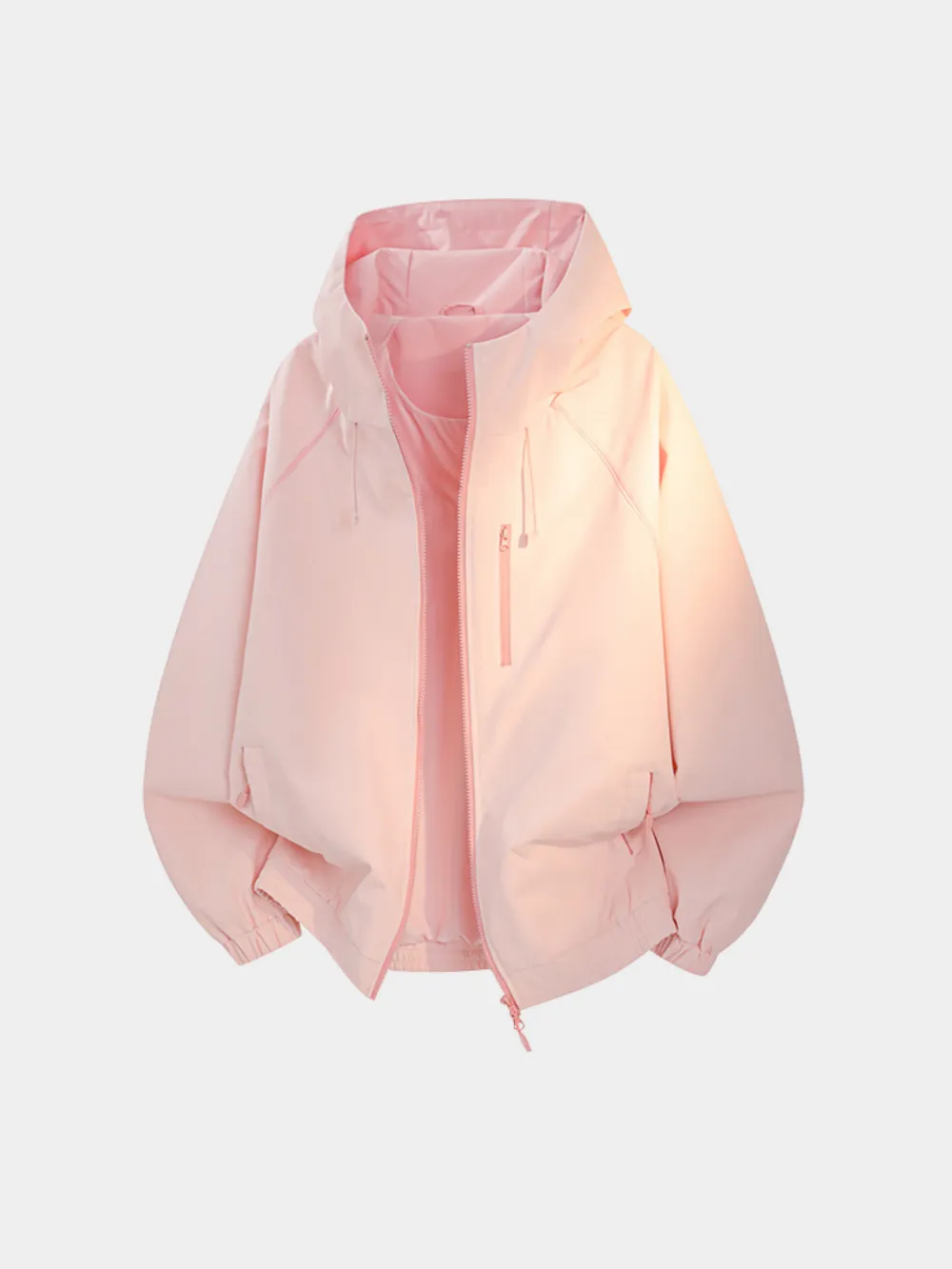 Water Resistant Wind Resistant Lightweight Outdoor Utility Jacket