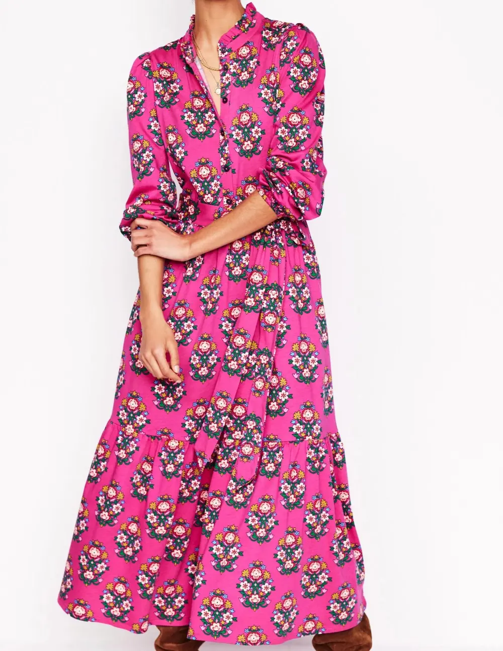 Willow Tiered Jersey Dress