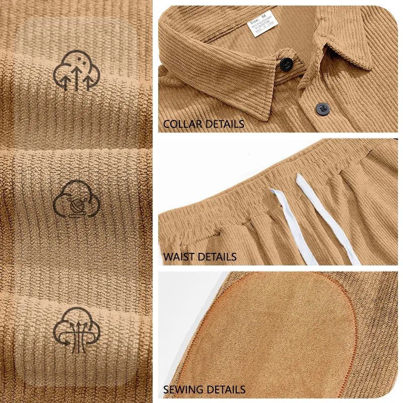 Men's Everyday Corduroy Straight Set