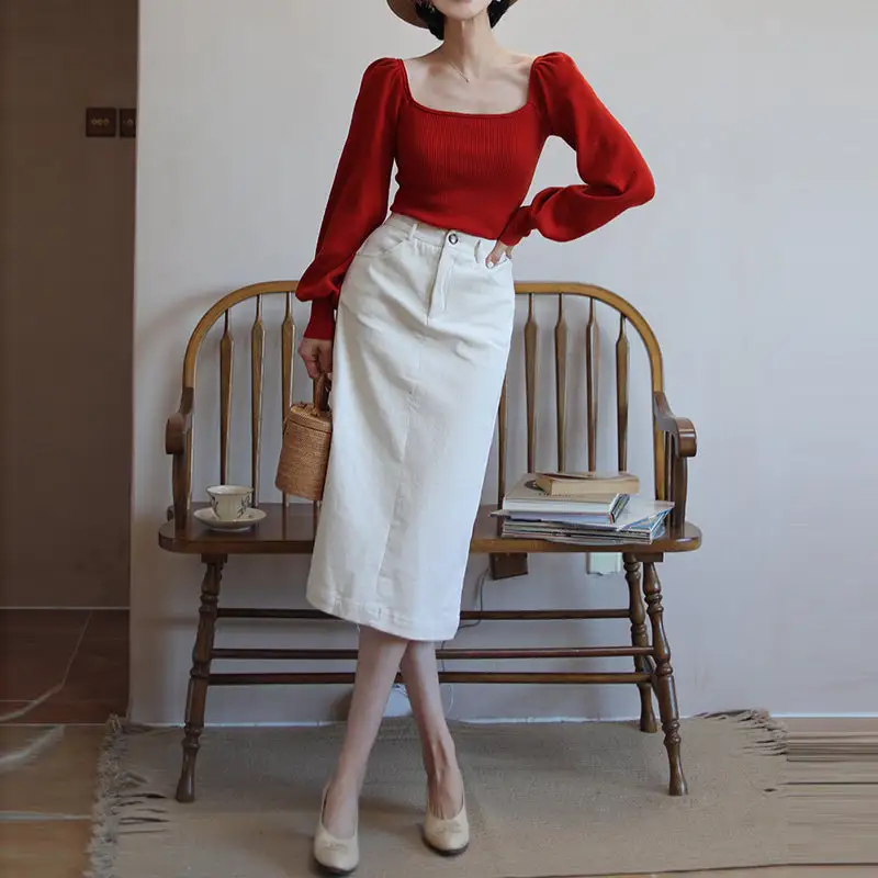 Relaxed Festival Everyday Casual Cotton Skirt