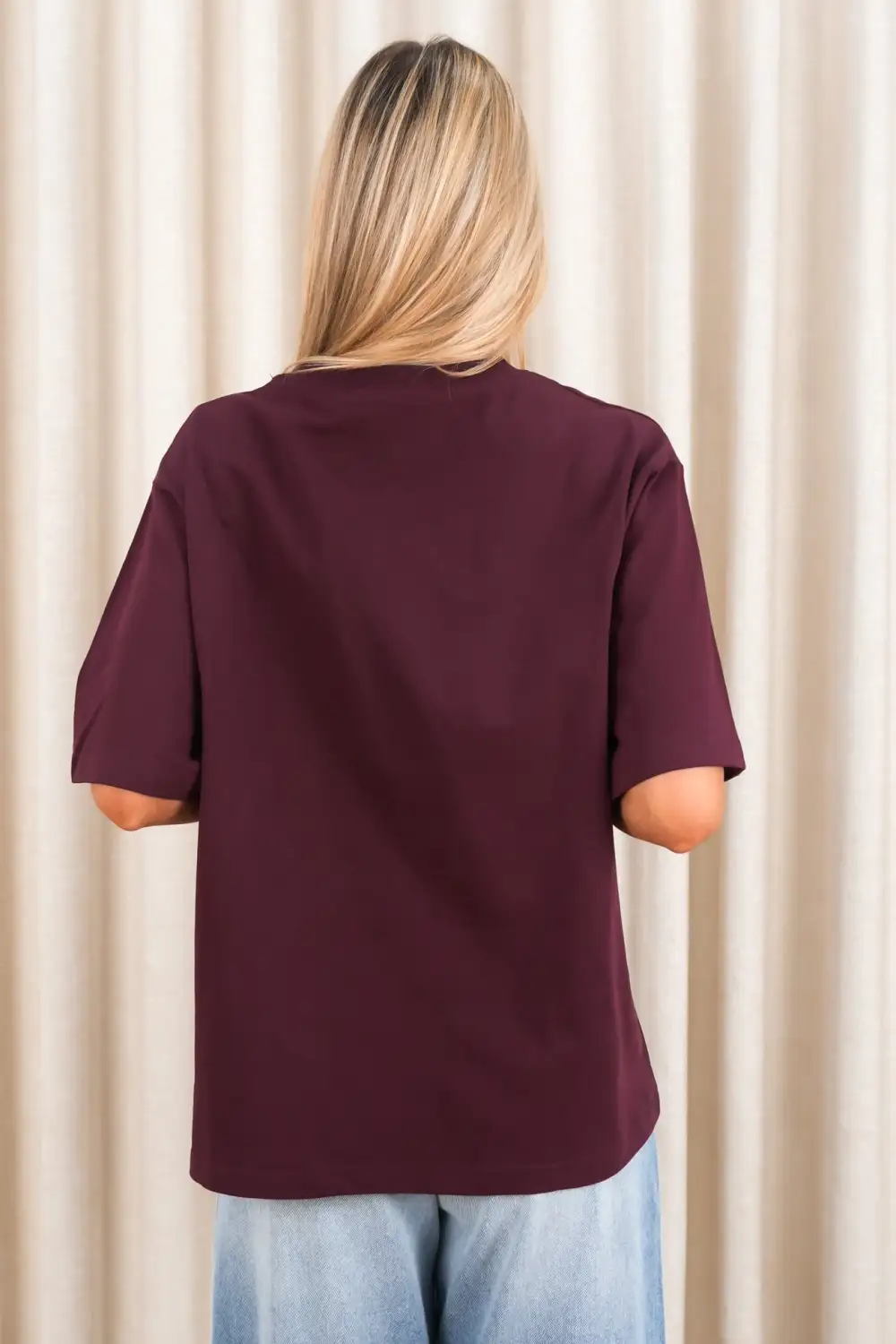 Oversized Boxy Statement Casual Tee