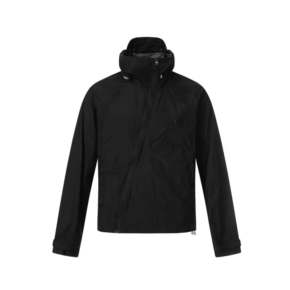 Utility Hooded Windbreaker Jacket