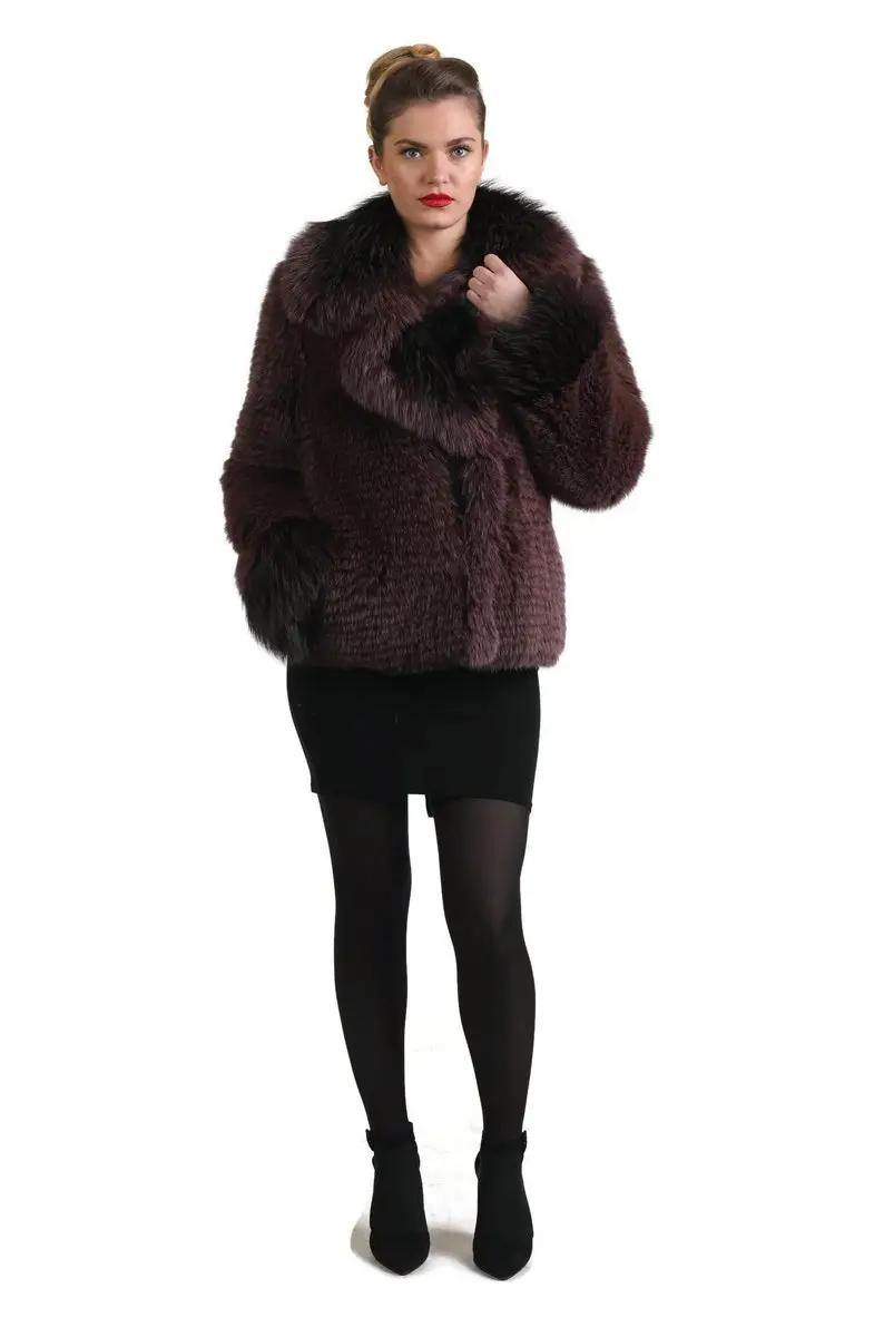 Fox Fur coat Fur jacket full skin