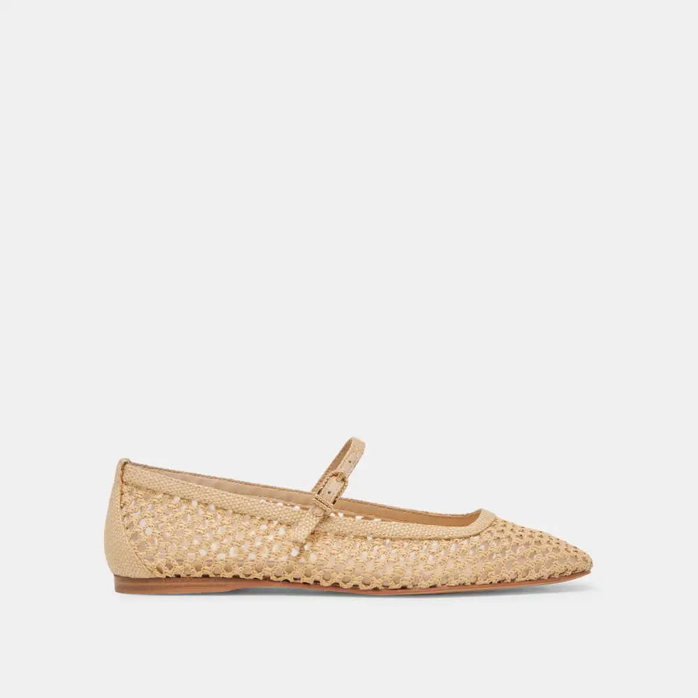 Slip On Textured Flats