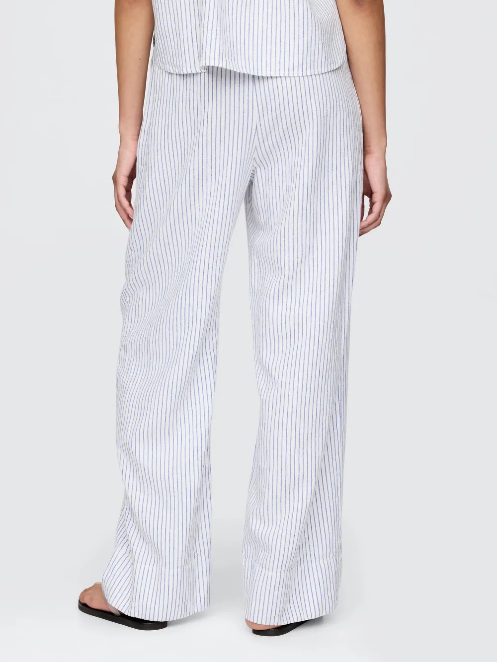 Loose Waist Mesh Trousers