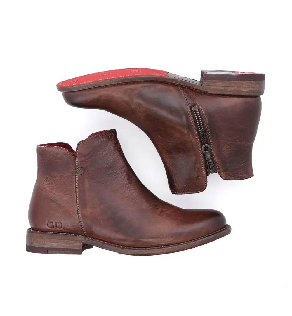 Side-Zip Streamlined Ankle Boots