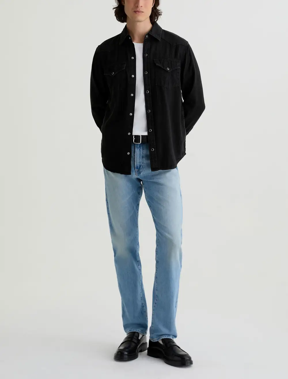 Men's Slim Straight Streamlined Jeans