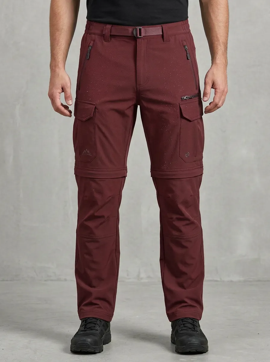 Men's Summit Active Waterproof Zip-Off Tactical Cargo Pants