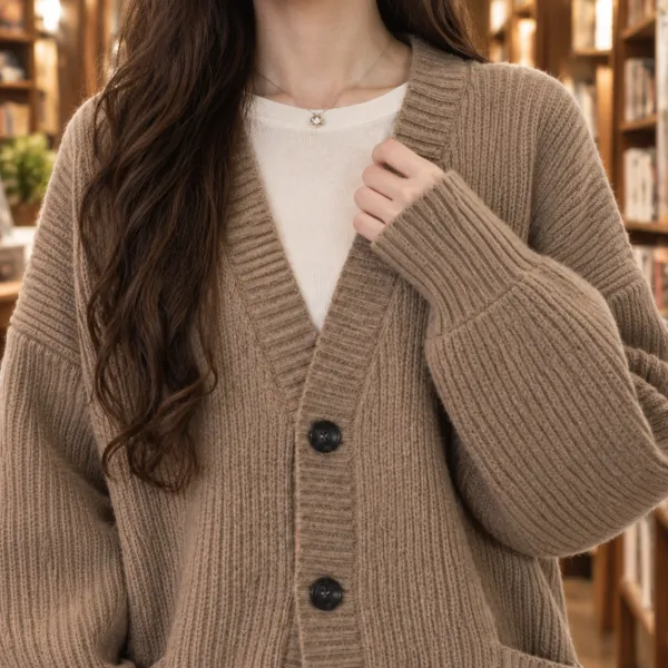 Ribbed Soft Knit Cardigan