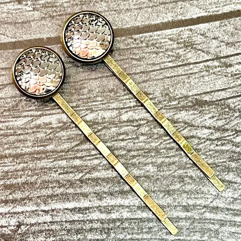 Dark Mermaid Bobby Pins