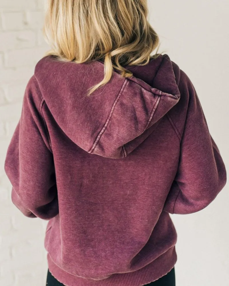 Fleece Hooded Hoodie