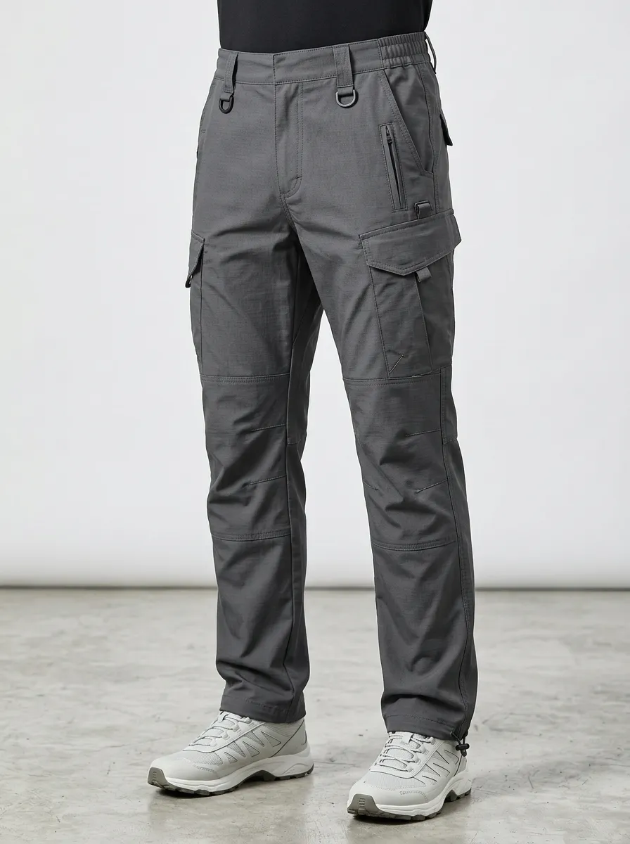 Men's Adventure Outdoor Multi-Pocket Waterproof Tactical Cargo Pants