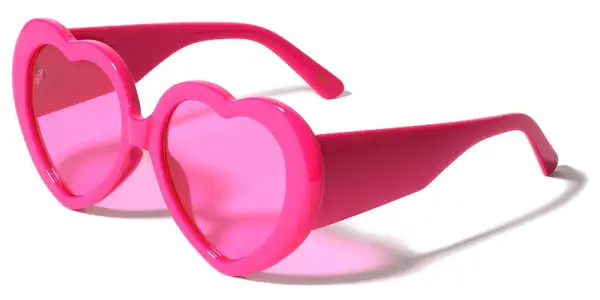Modern Women's Heart-Shaped Sunglasses