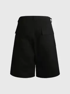 Utility-Inspired Wide-Leg Shorts