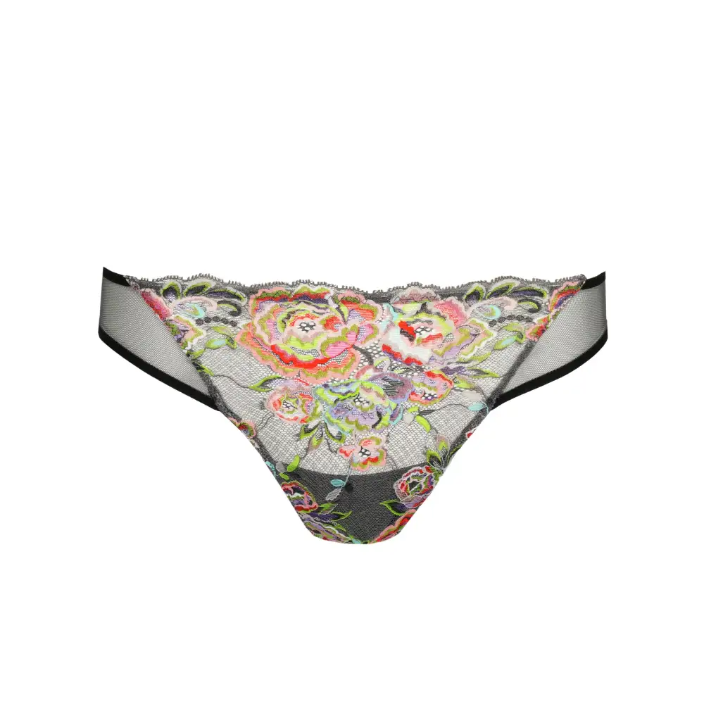 Women's Low Rise Floral Lace Bikini Panty