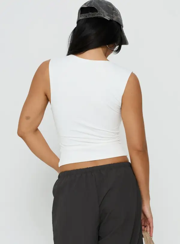 Cut Out Tank Top