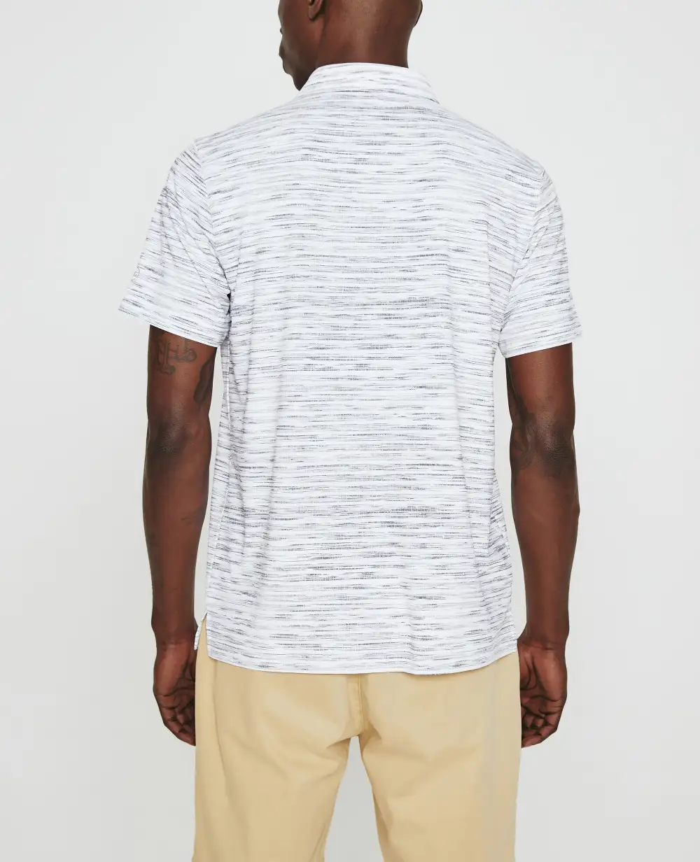 Men's Self Collar Polo Shirt