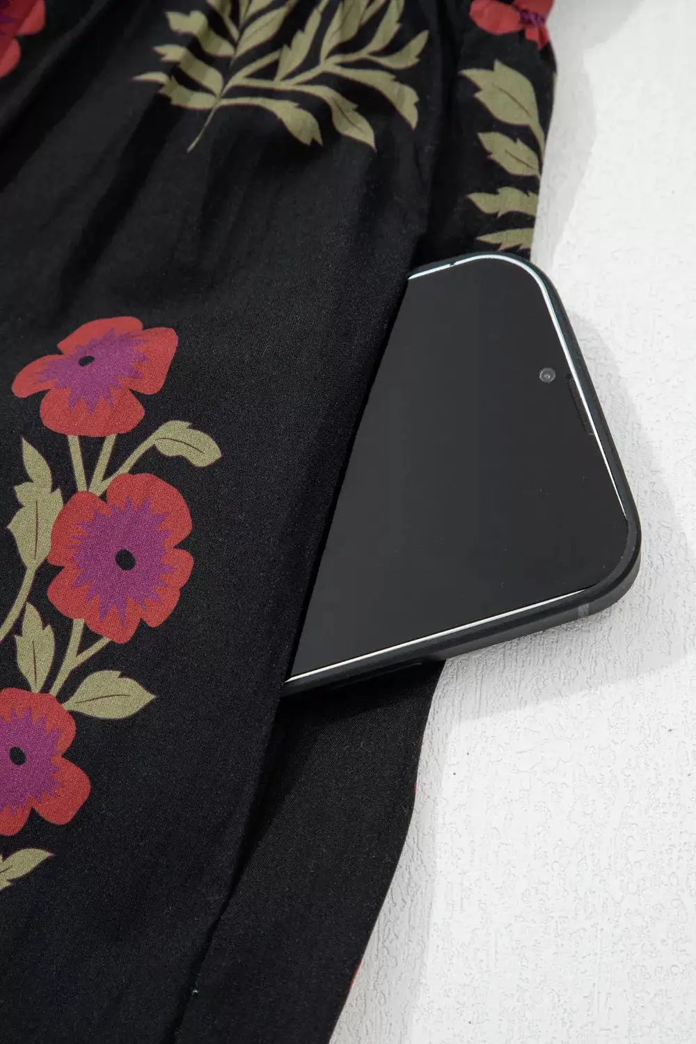 Floral Printed Tiered Maxi Dress