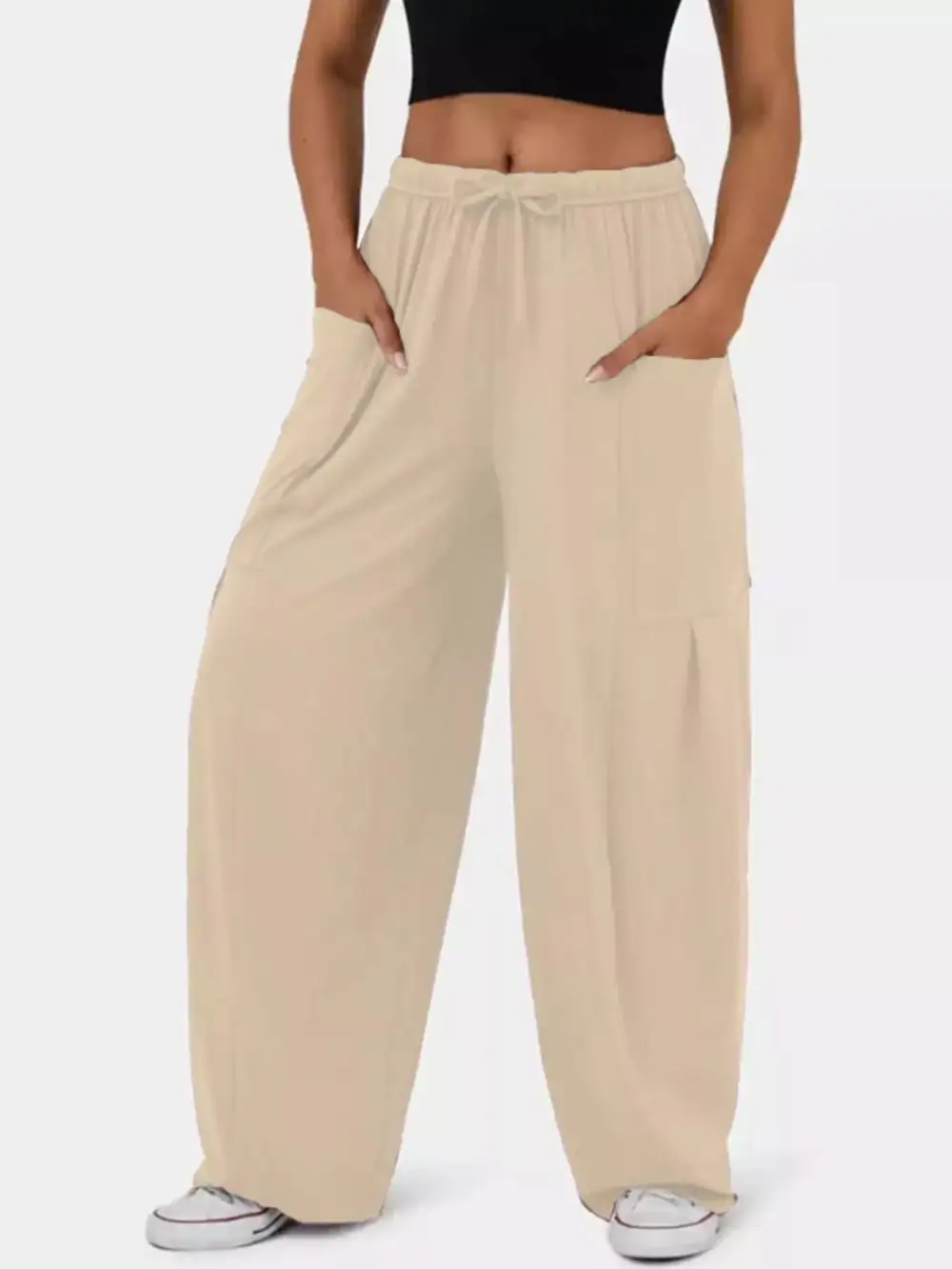 Casual Wide Leg Trousers