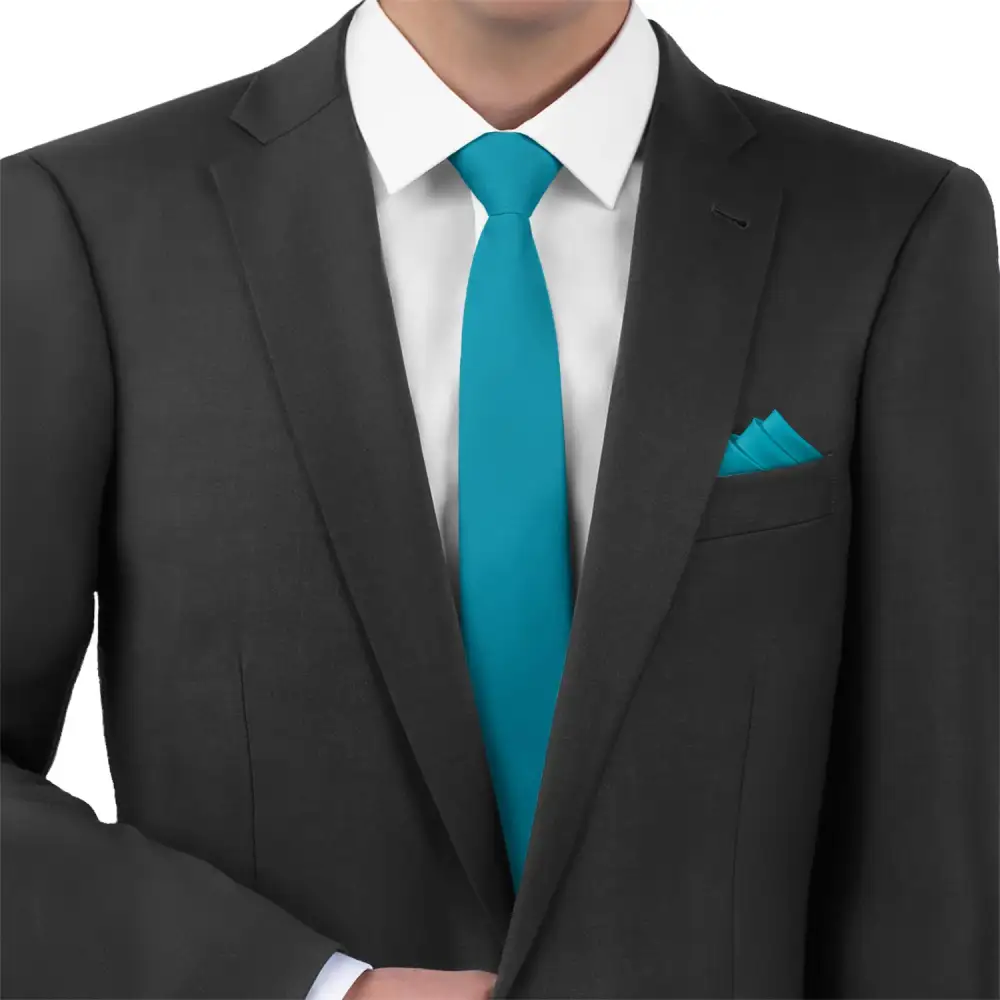 Distinctive Solid Composition Necktie