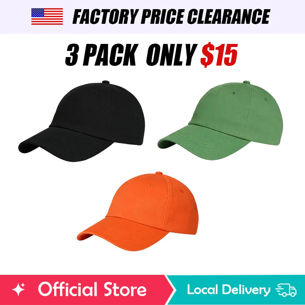 3 PACK Off-Duty Cap