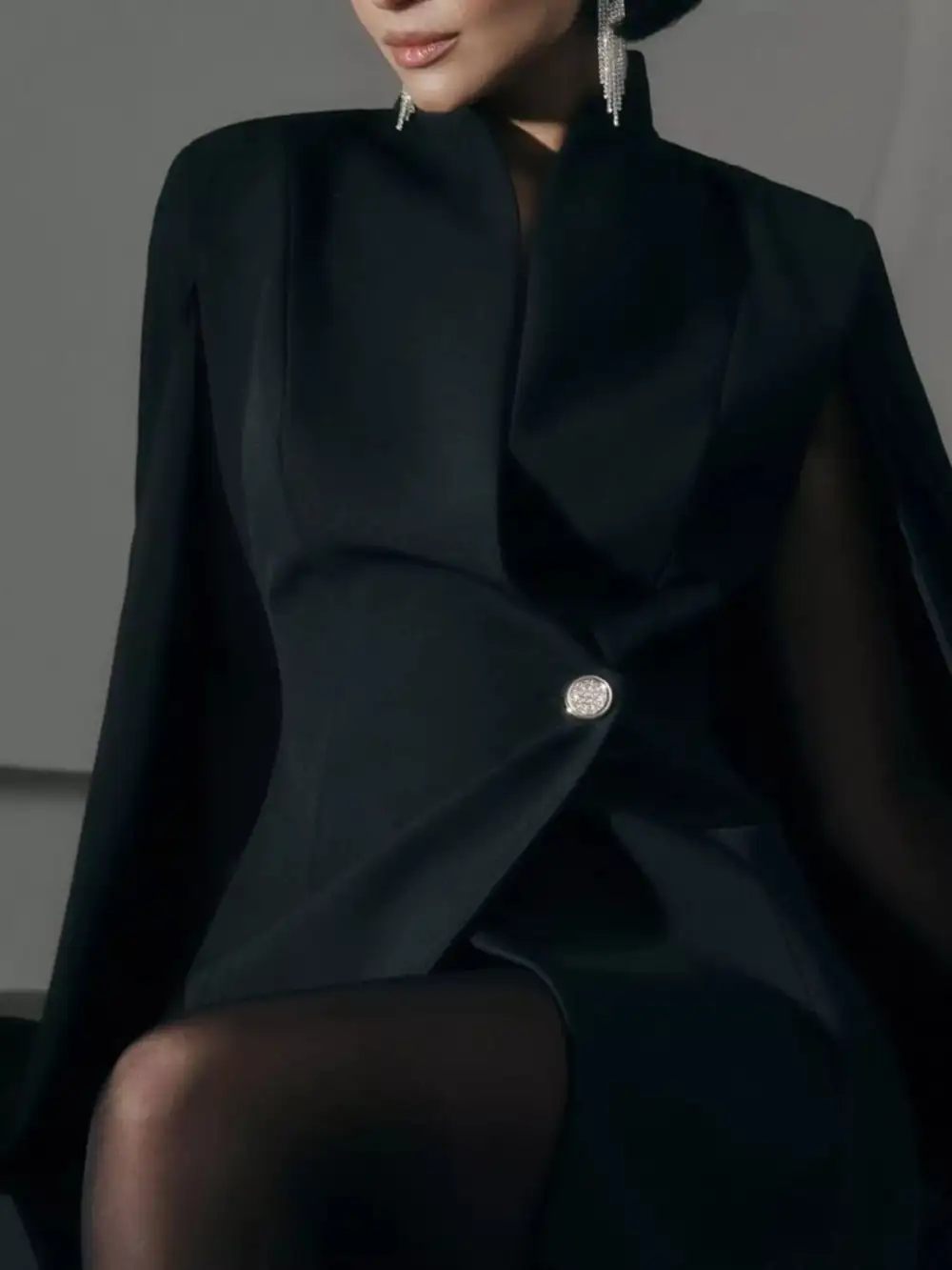 Button Mini Dress