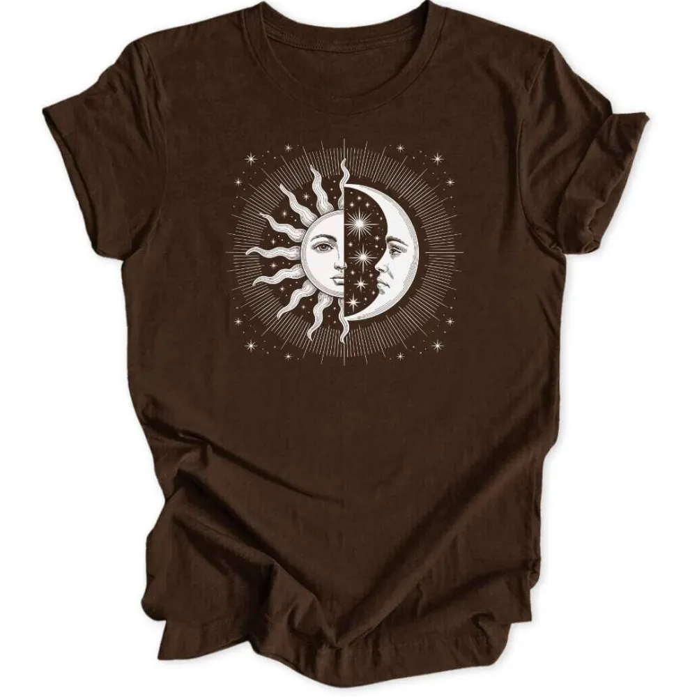 Sun and Moon Unisex T-Shirt