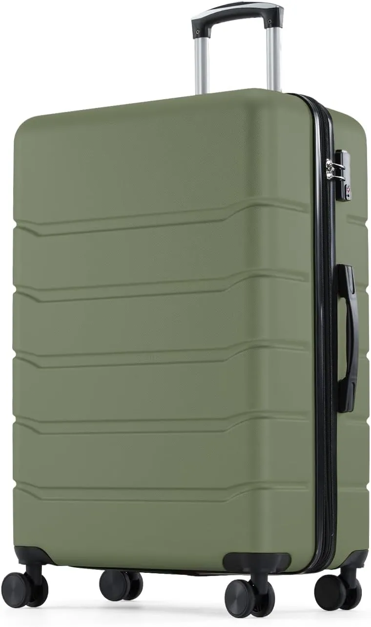 Expandable Hardshell Suitcase with Dual Spinner Wheels