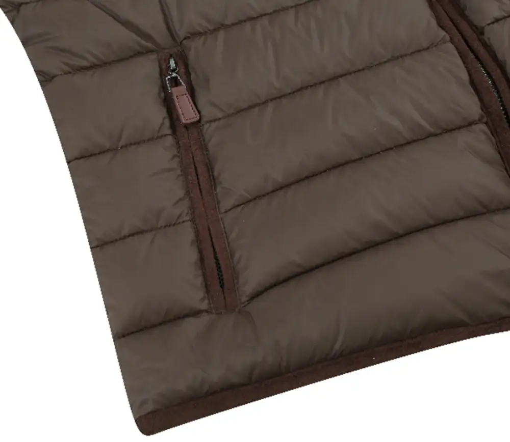 Brown Classic Fit Dress Vest