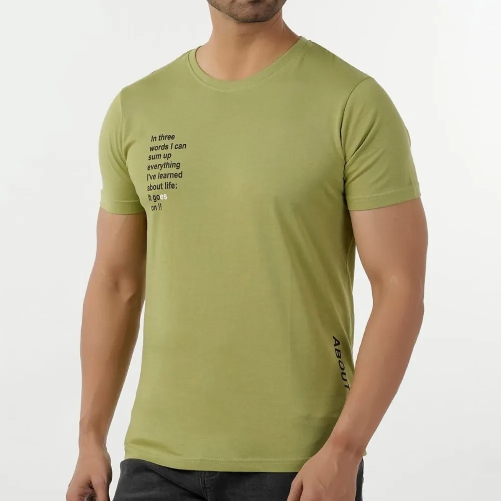 Men's Clean Short Sleeve T-Shirt