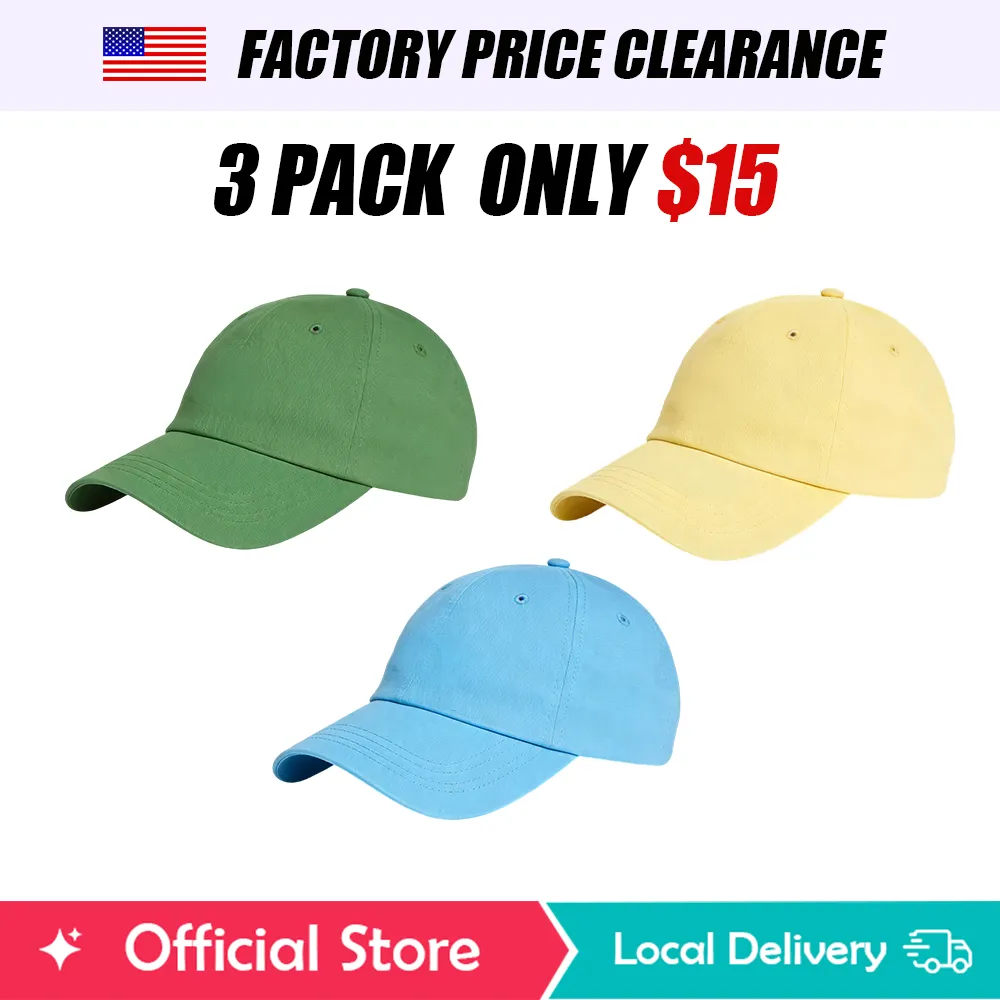 3 PACK Off-Duty Cap