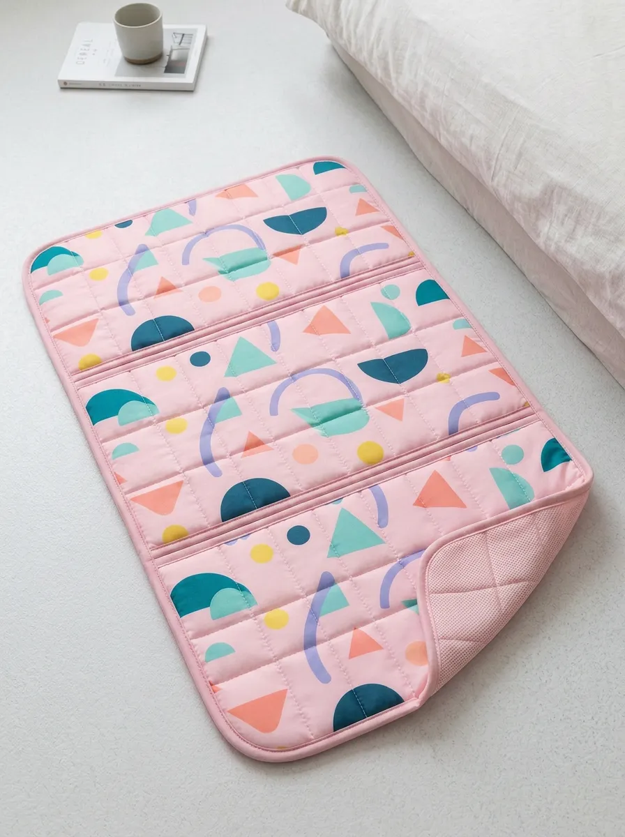 Geometric Pattern Abstract Shapes Pattern Cooling Mat