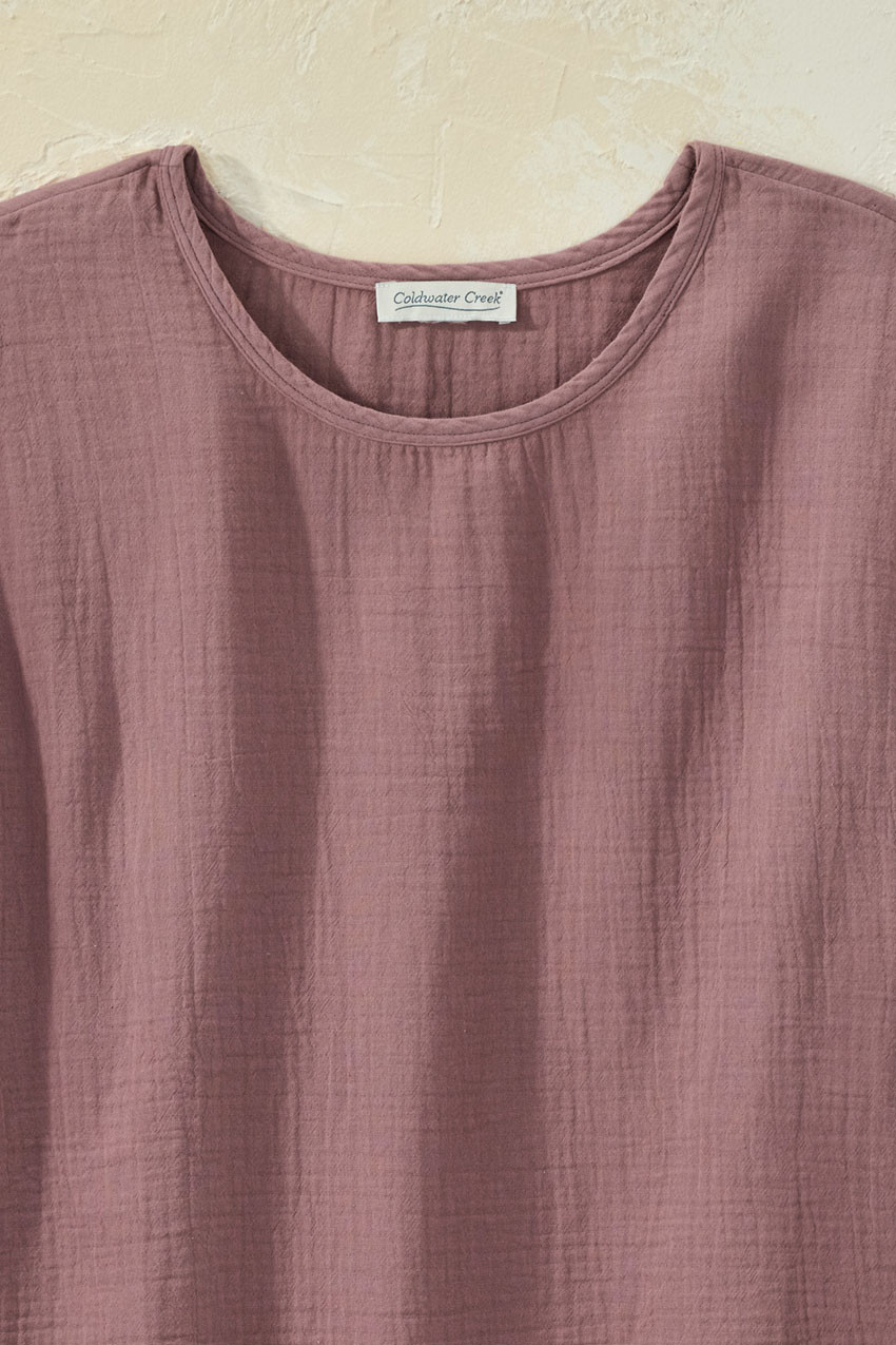 Summer Breeze Gauze Dolman Top