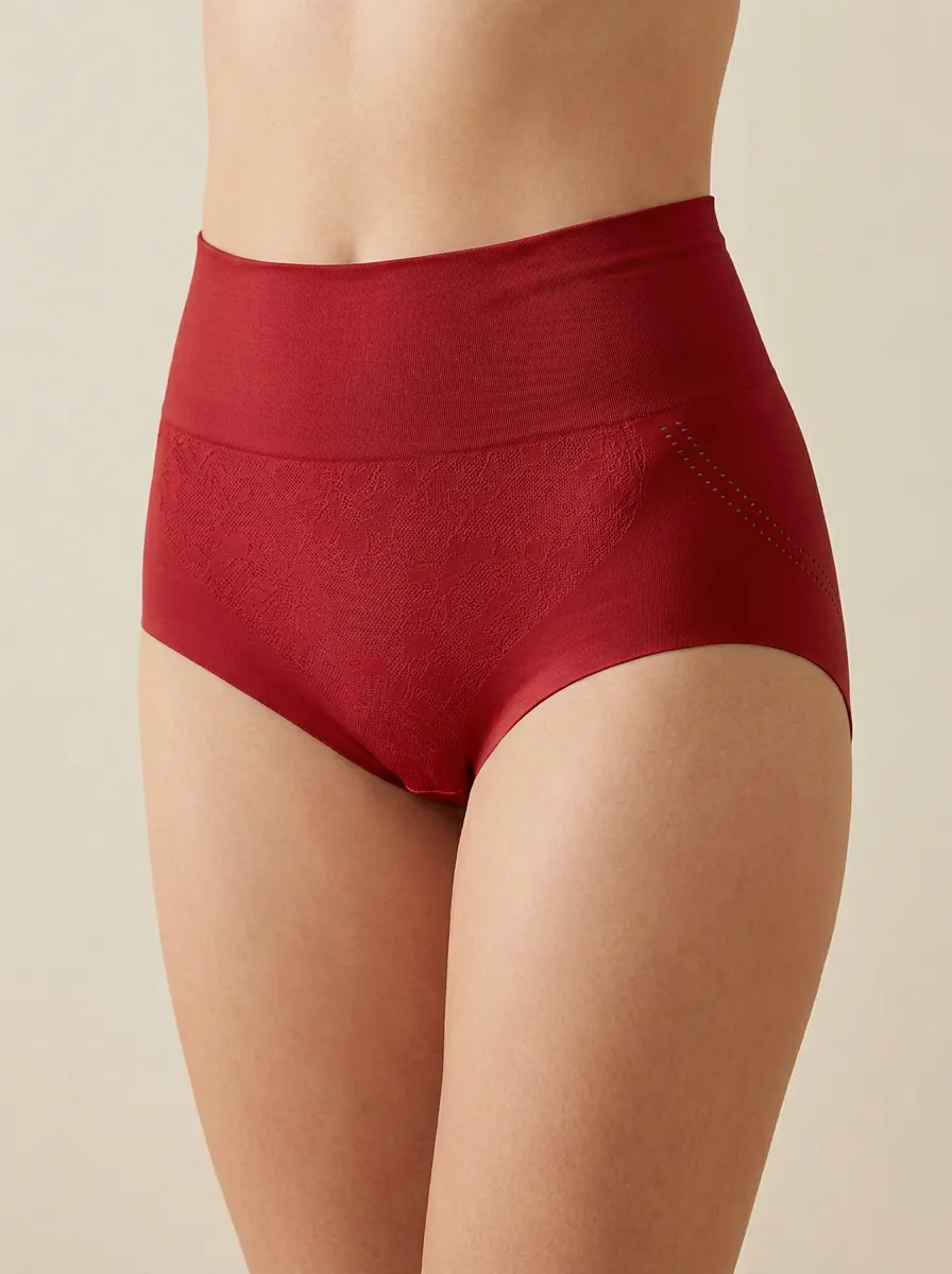 Women's Classic High-Waisted Seamless Panties