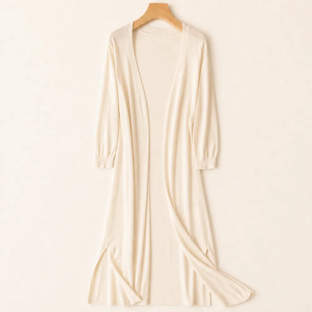 Longline Soft Knit Cardigan