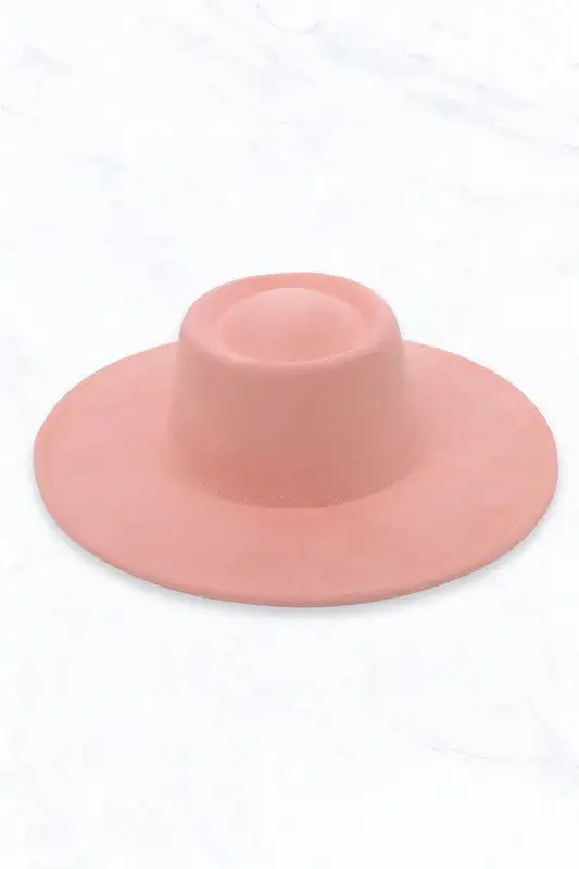 Suede Concave Hat