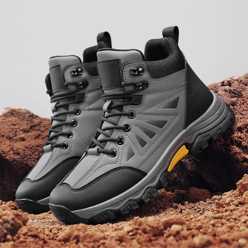 Men's Grip Sole Work Shoes