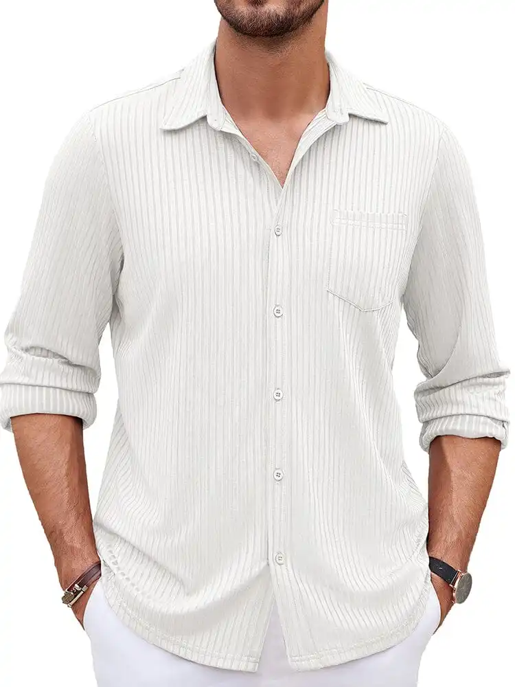 Striped Textured Shirt