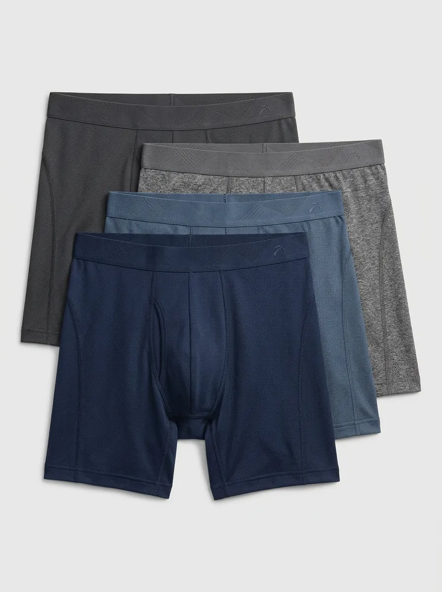 Flexible Daily Wear Four Pack Briefs