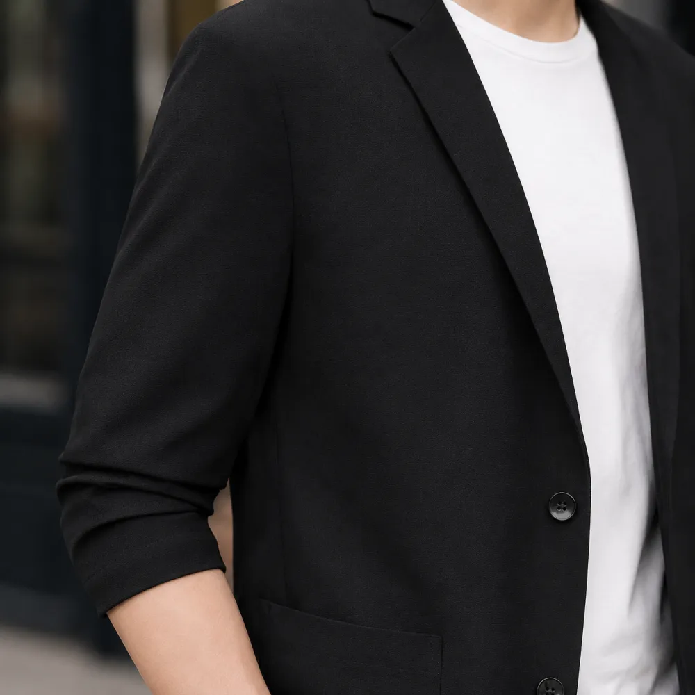 Lightweight Woven Blazer