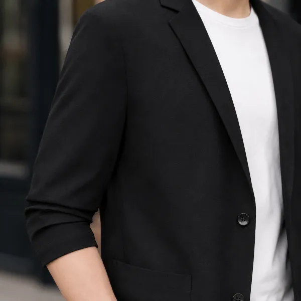 Lightweight Woven Blazer