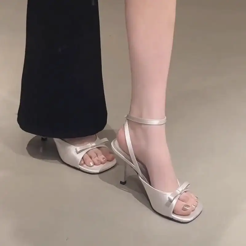 Smooth Stiletto Sandals