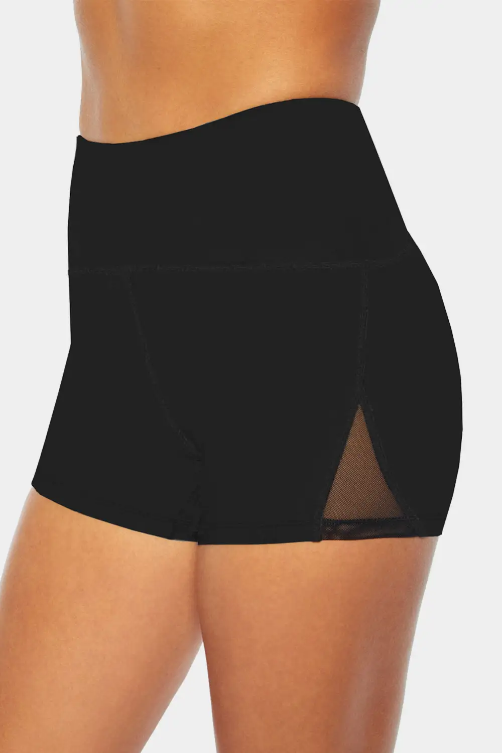 High Waist Patchwork Casual Shorts