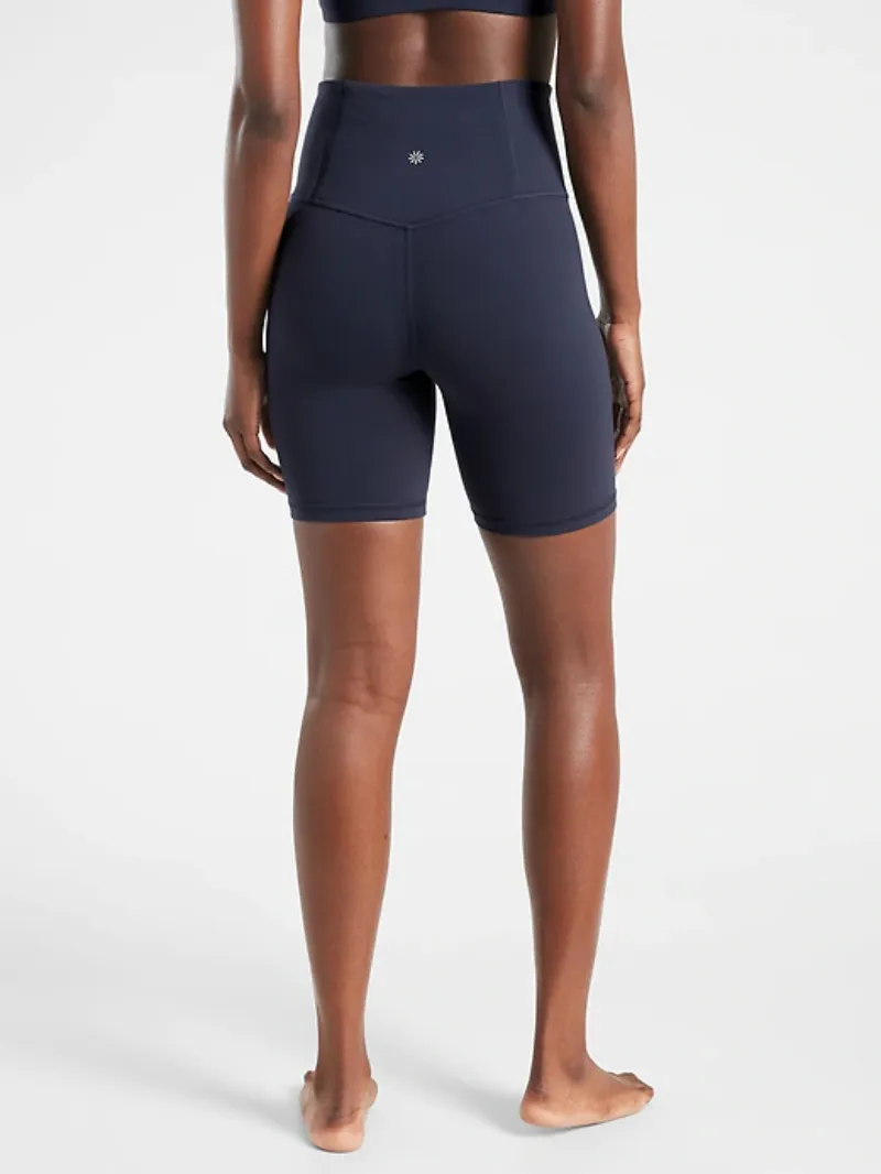 High-Waist Biker Shorts For Sleek Active Style