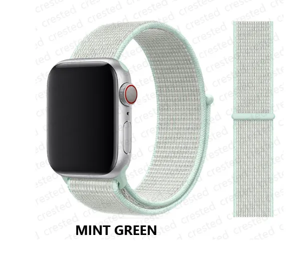 Woven Nylon Strap For Apple Watch   38/40/41 MM     42/44/45/49 MM