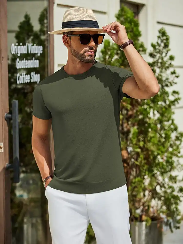 Smooth Knit T-Shirt